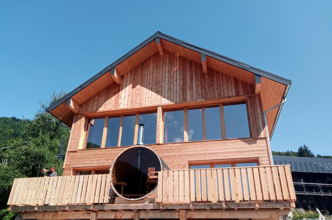 Aillon-le-Jeune Le Chalet Du Blanc Spa Yoga المظهر الخارجي الصورة
