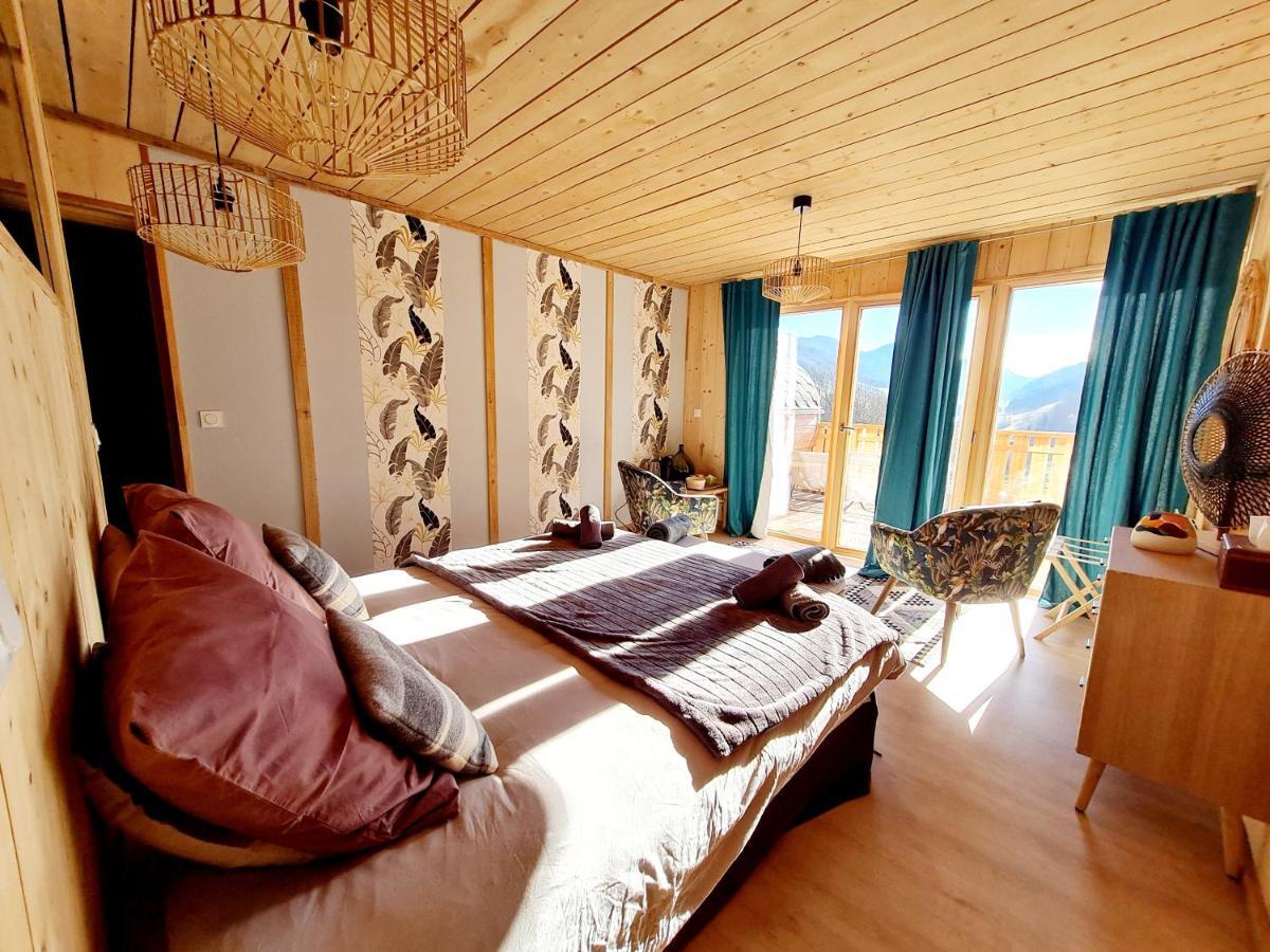 Aillon-le-Jeune Le Chalet Du Blanc Spa Yoga المظهر الخارجي الصورة