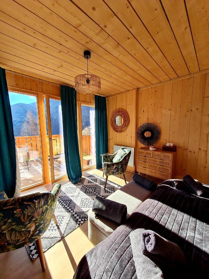 Aillon-le-Jeune Le Chalet Du Blanc Spa Yoga المظهر الخارجي الصورة