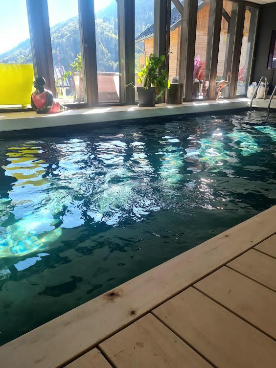 Aillon-le-Jeune Le Chalet Du Blanc Spa Yoga المظهر الخارجي الصورة