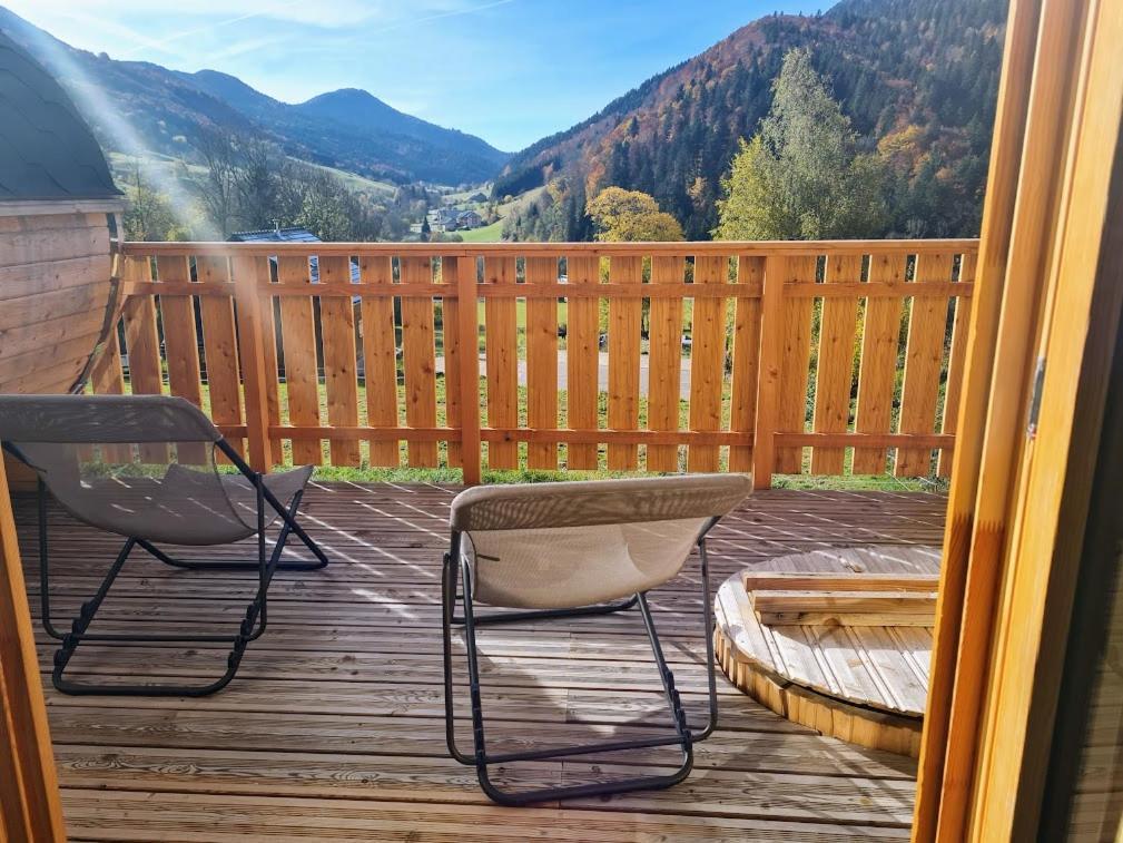 Aillon-le-Jeune Le Chalet Du Blanc Spa Yoga المظهر الخارجي الصورة