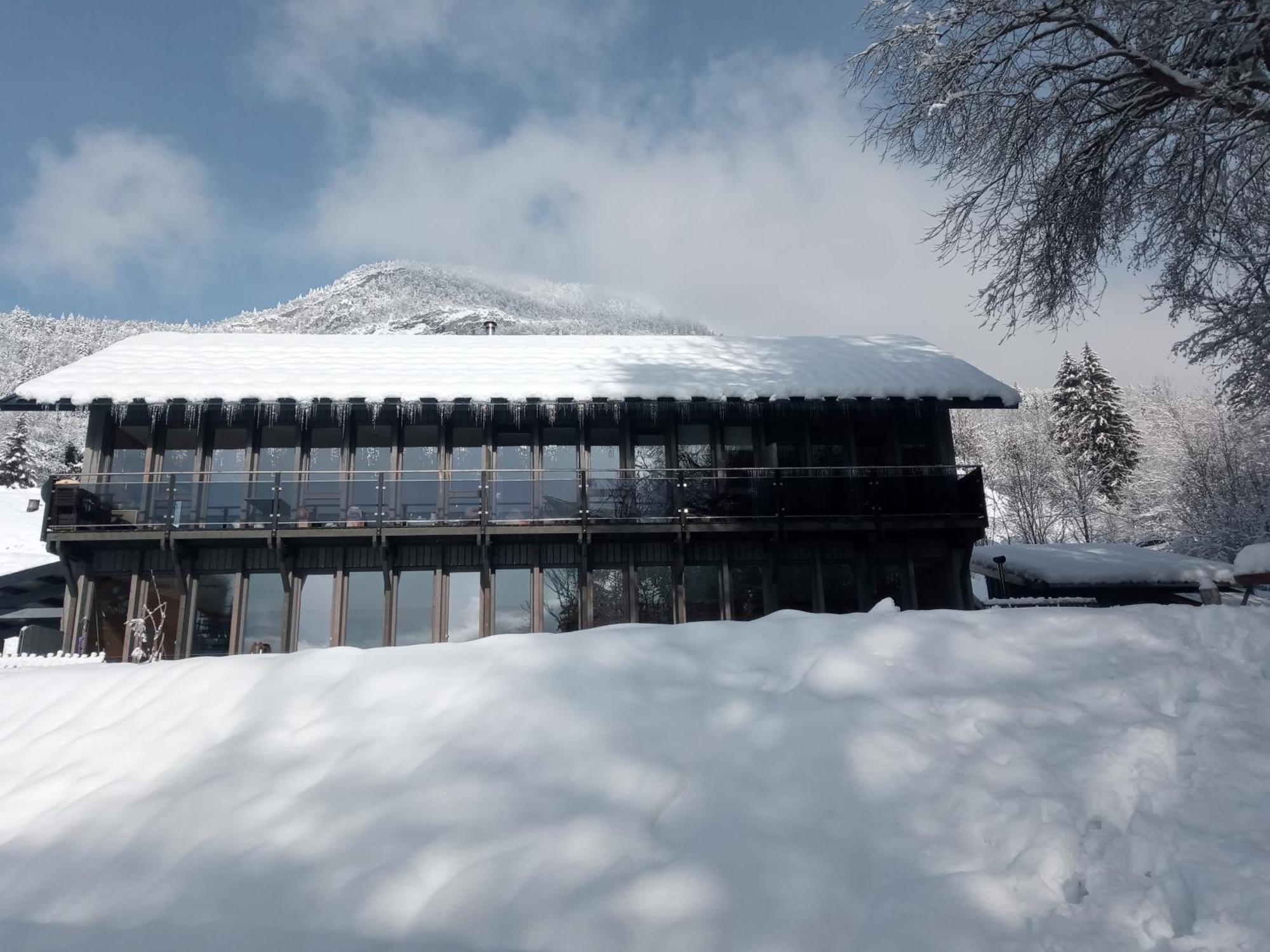 Aillon-le-Jeune Le Chalet Du Blanc Spa Yoga المظهر الخارجي الصورة
