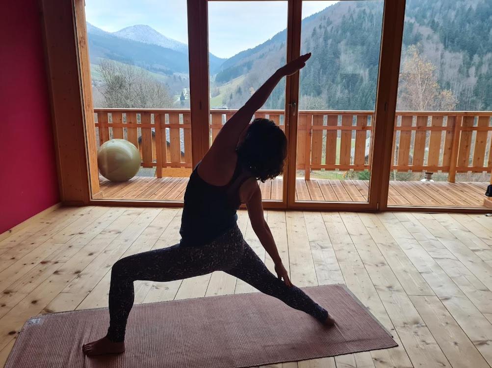 Aillon-le-Jeune Le Chalet Du Blanc Spa Yoga المظهر الخارجي الصورة